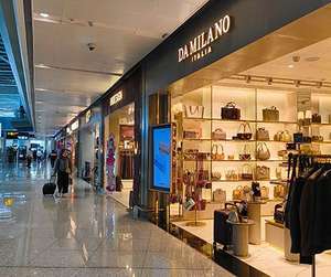 Airport shopping area