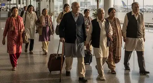 elderly passengers