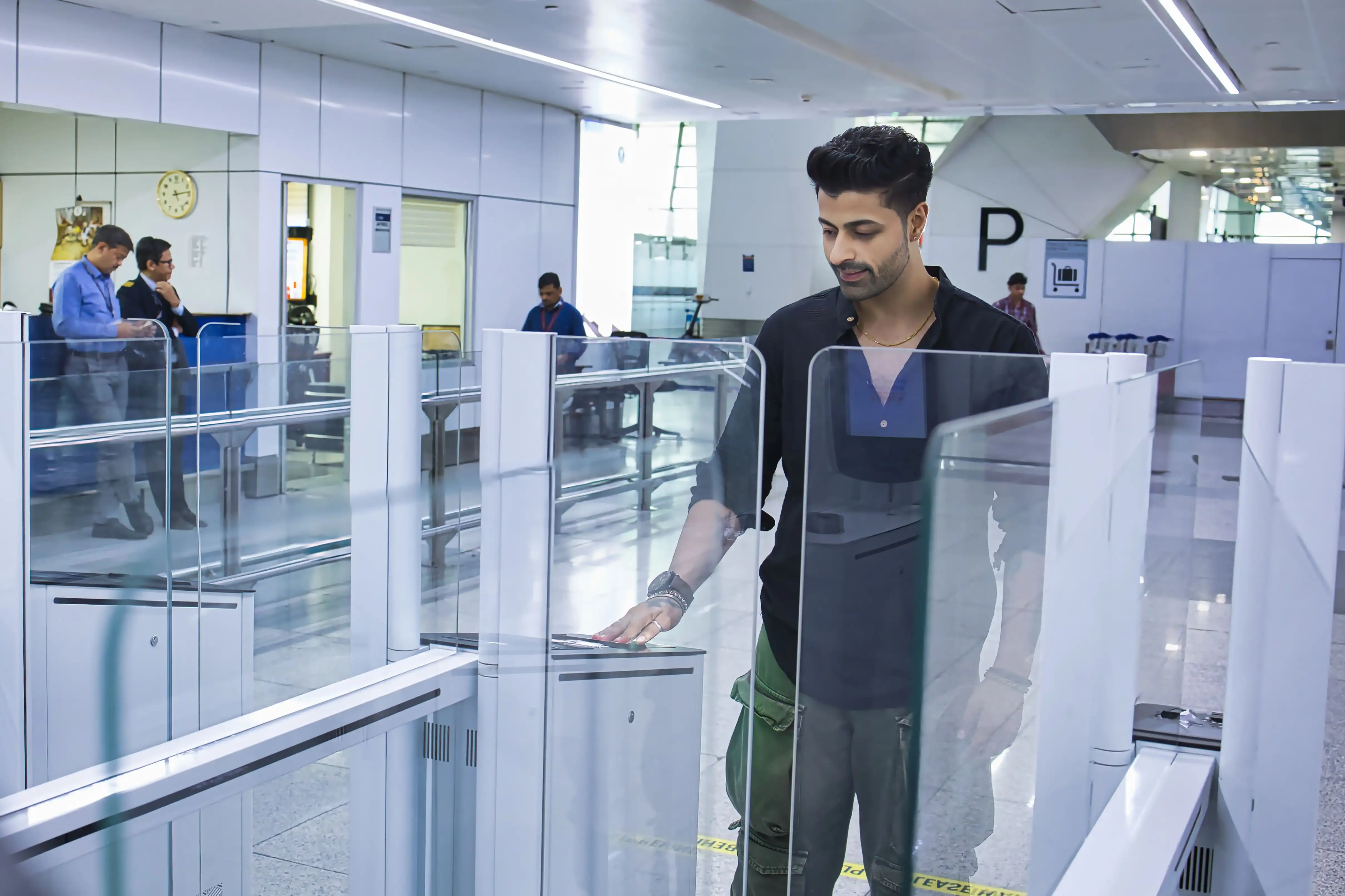 Airport automated gate