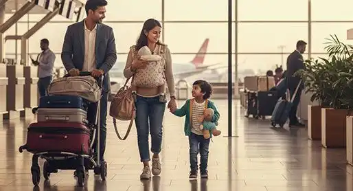 travelling with infant